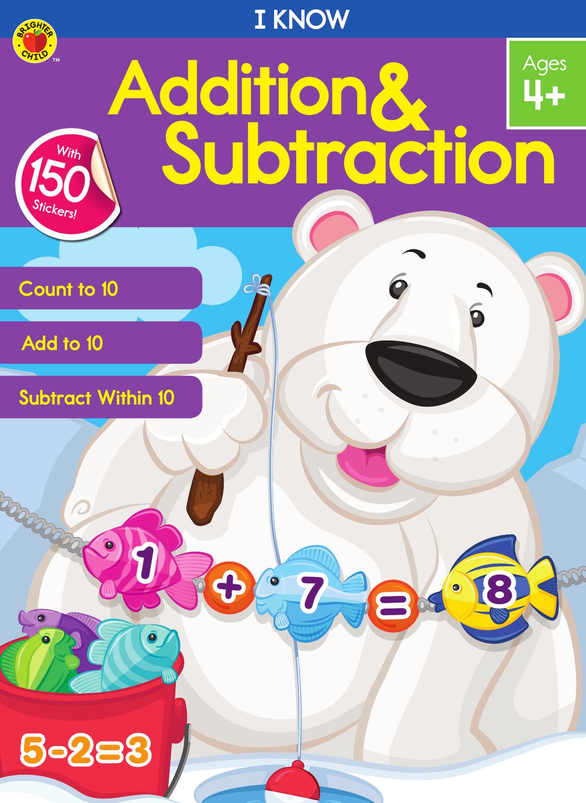I Know Addition Subtraction Brighter Child Carsondellosa Publishing Child