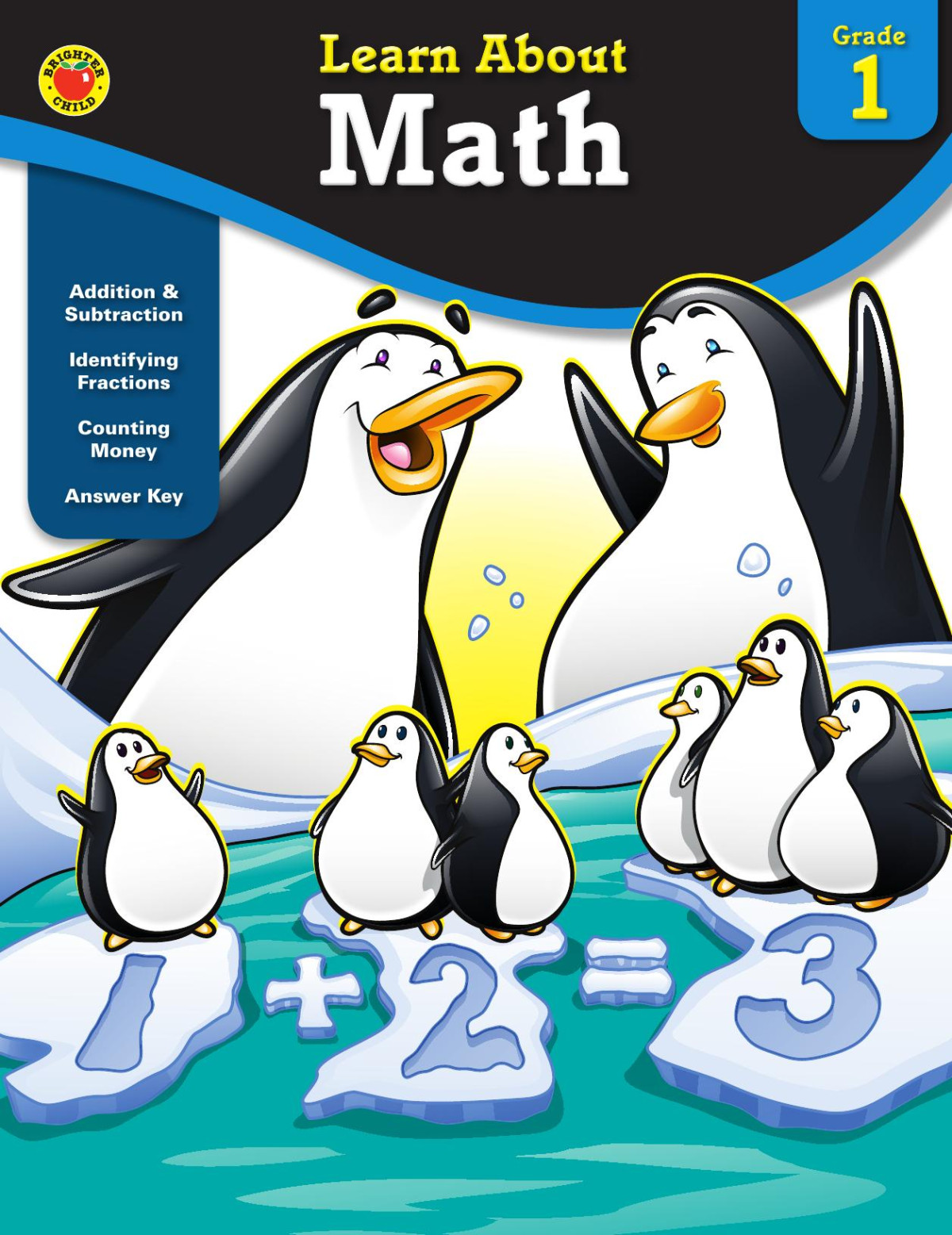 Learn About Math Grade 1 Brighter Child Carsondellosa Publishing Child