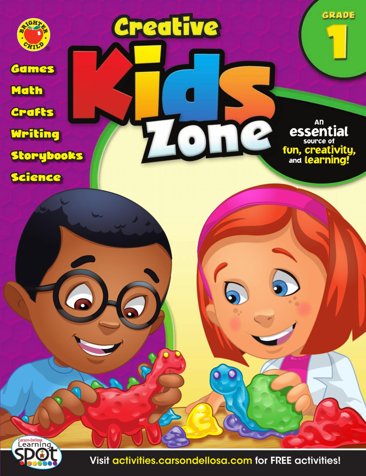 Creative Kids Zone Grade 1 Brighter Child Carsondellosa Publishing Child