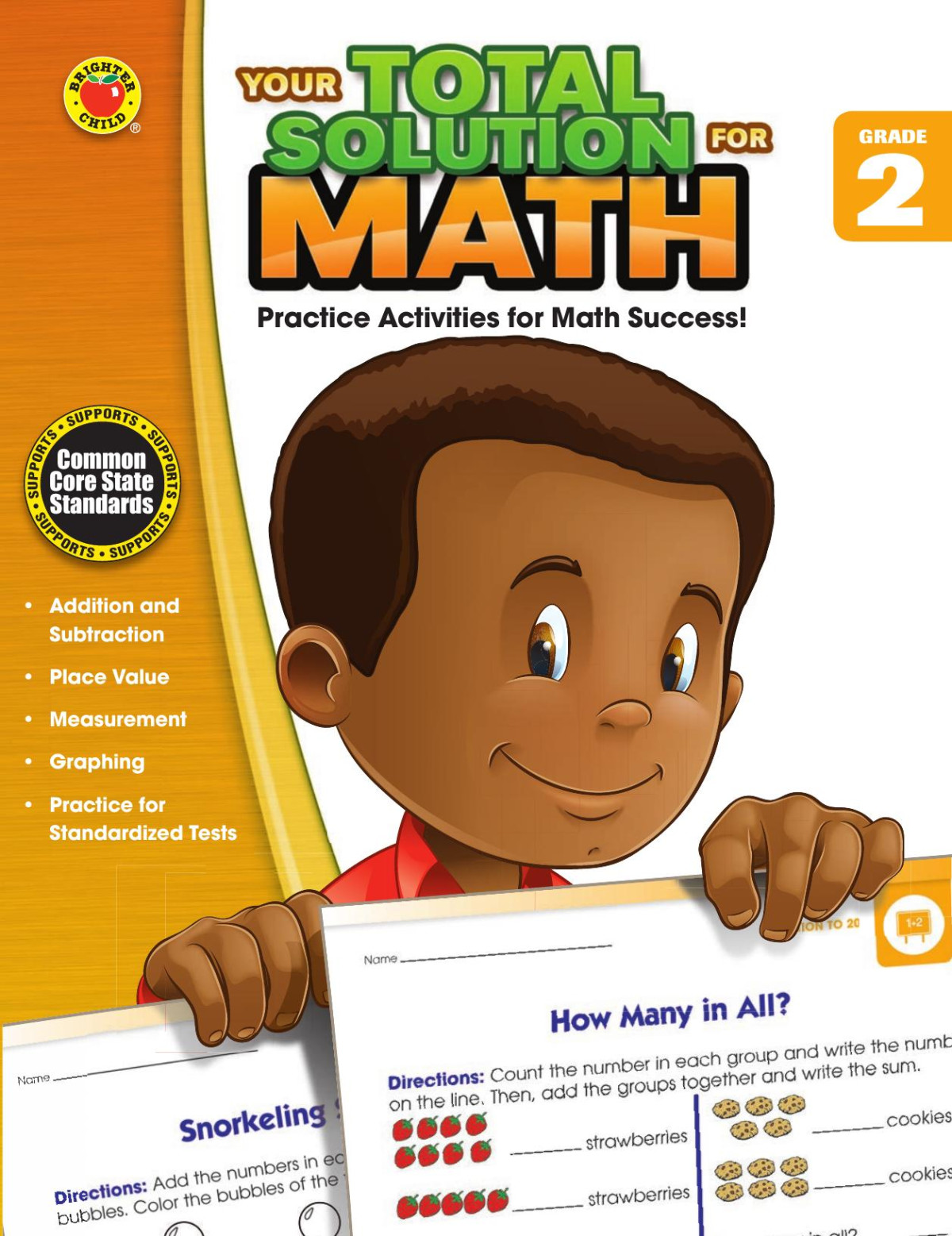 Your Total Solution For Math Grade 2 Brighter Child Carsondellosa Publishing Child