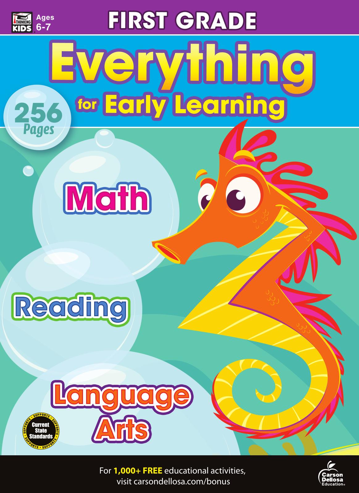 Thinking Kids Everything For Early Learning 1st Grade Thinking Kids