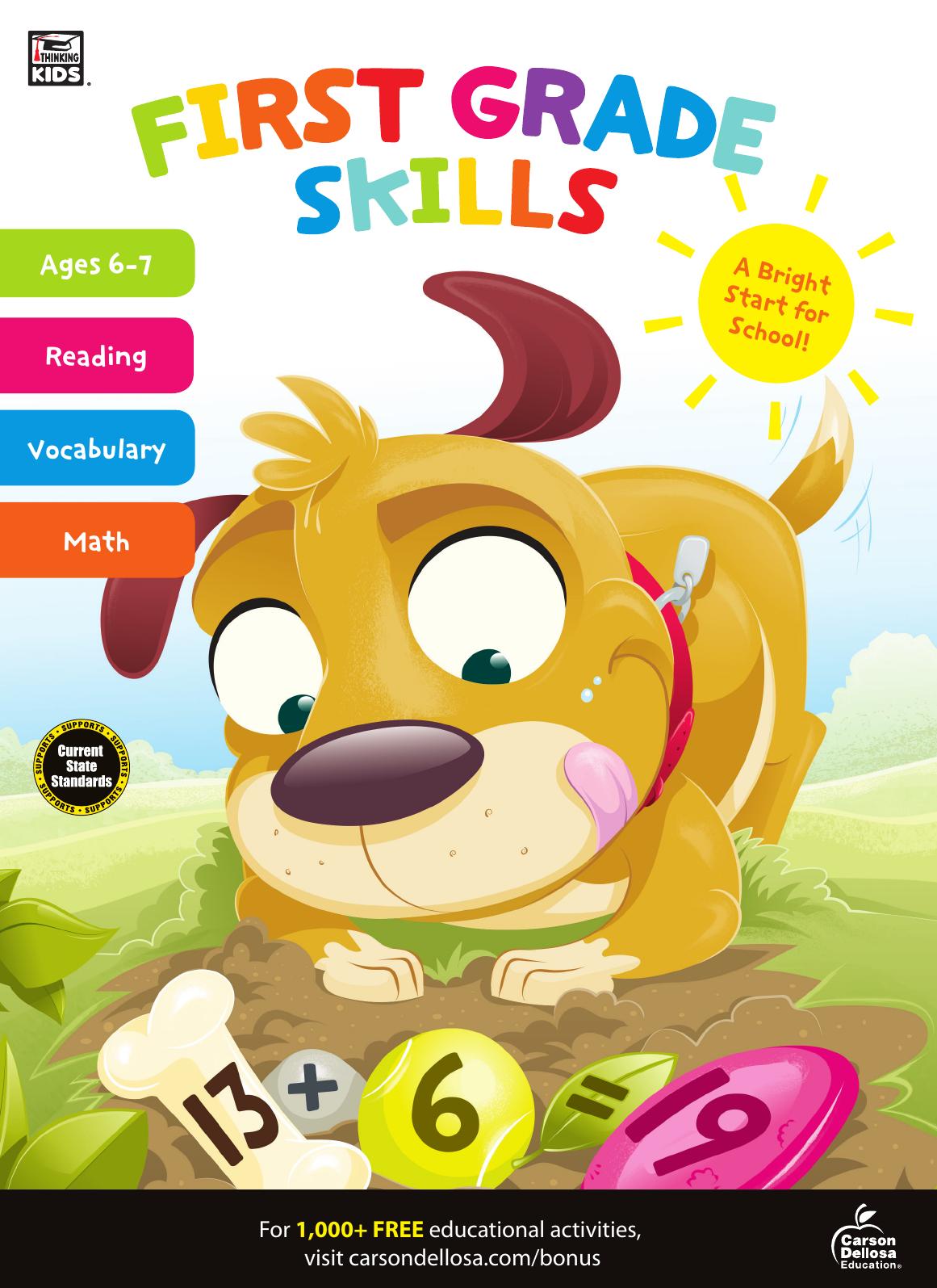 Thinking Kids First Grade Skills Thinking Kids