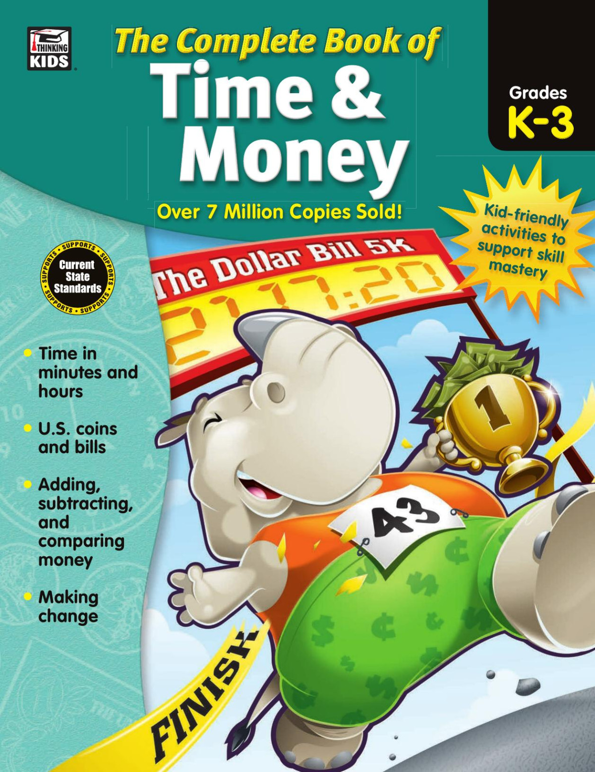 The Complete Book Of Time Money Grades K3 Thinking Kids