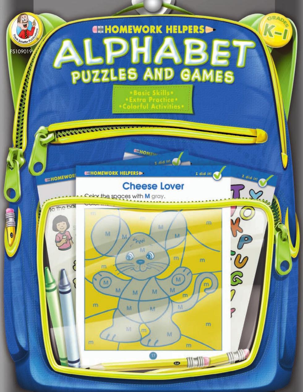 Homework Helpers Challenge Puzzles And Mazes K1 Frank Schaffer Publications Publications