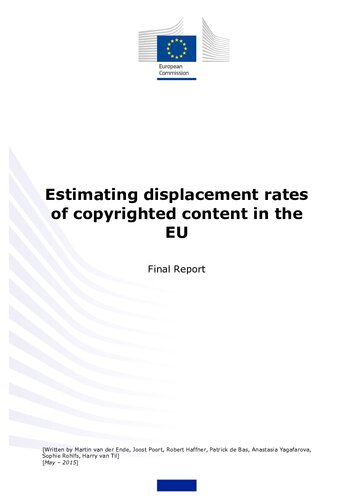 Estimating Displacement Rates Of Copyrighted Content In The Eu European Commission