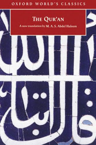 The Quran A New Translation Trans Muhammad As Abdel Haleem