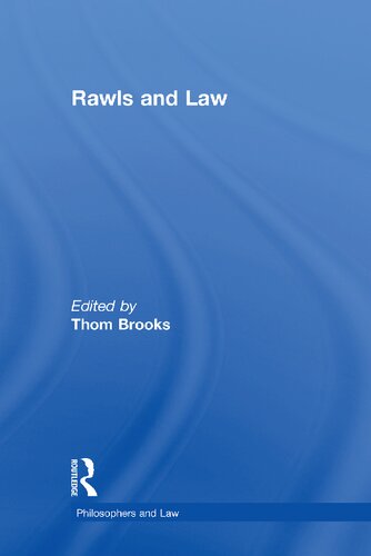 Rawls And Law Thom Brooks