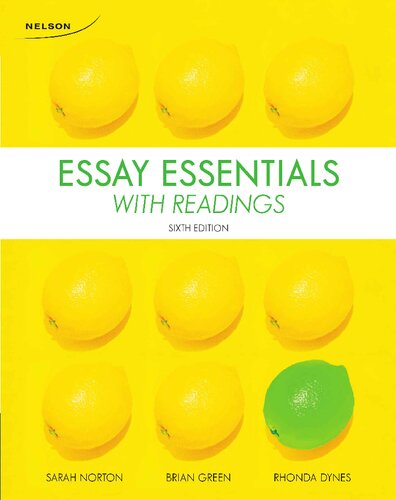 Essay Essentials With Readings 6th Edition Rhonda Dynes Sarah Norton