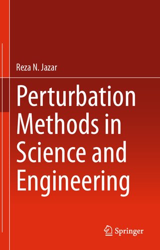 Perturbation Methods In Science And Engineering Reza N Jazar