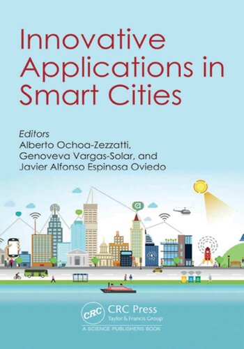 Innovative Applications In Smart Cities Alberto Ochoa Genoveva Vargassolar