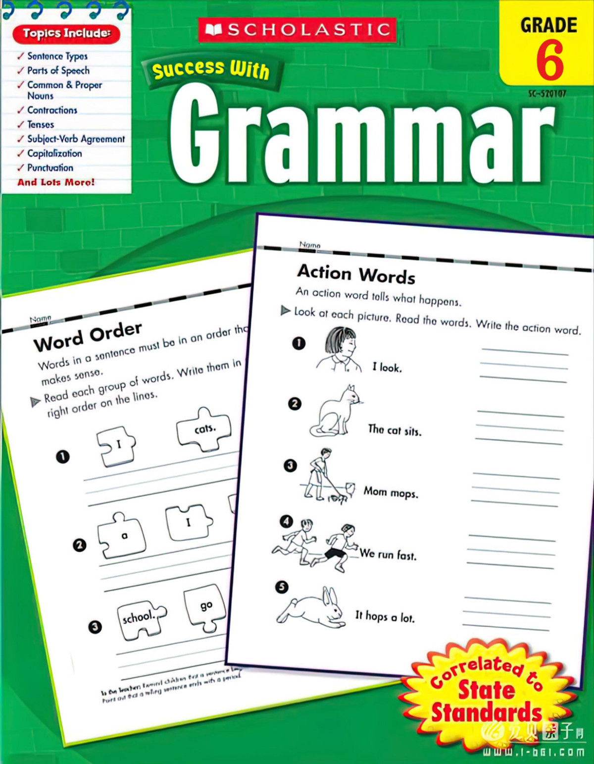 Scholastic Success With Grammar Scholastic Books