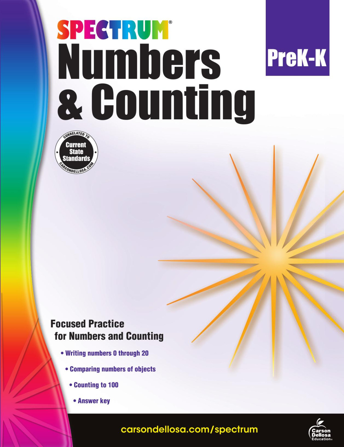 Spectrum Numbers Counting Grade Pk Spectrum
