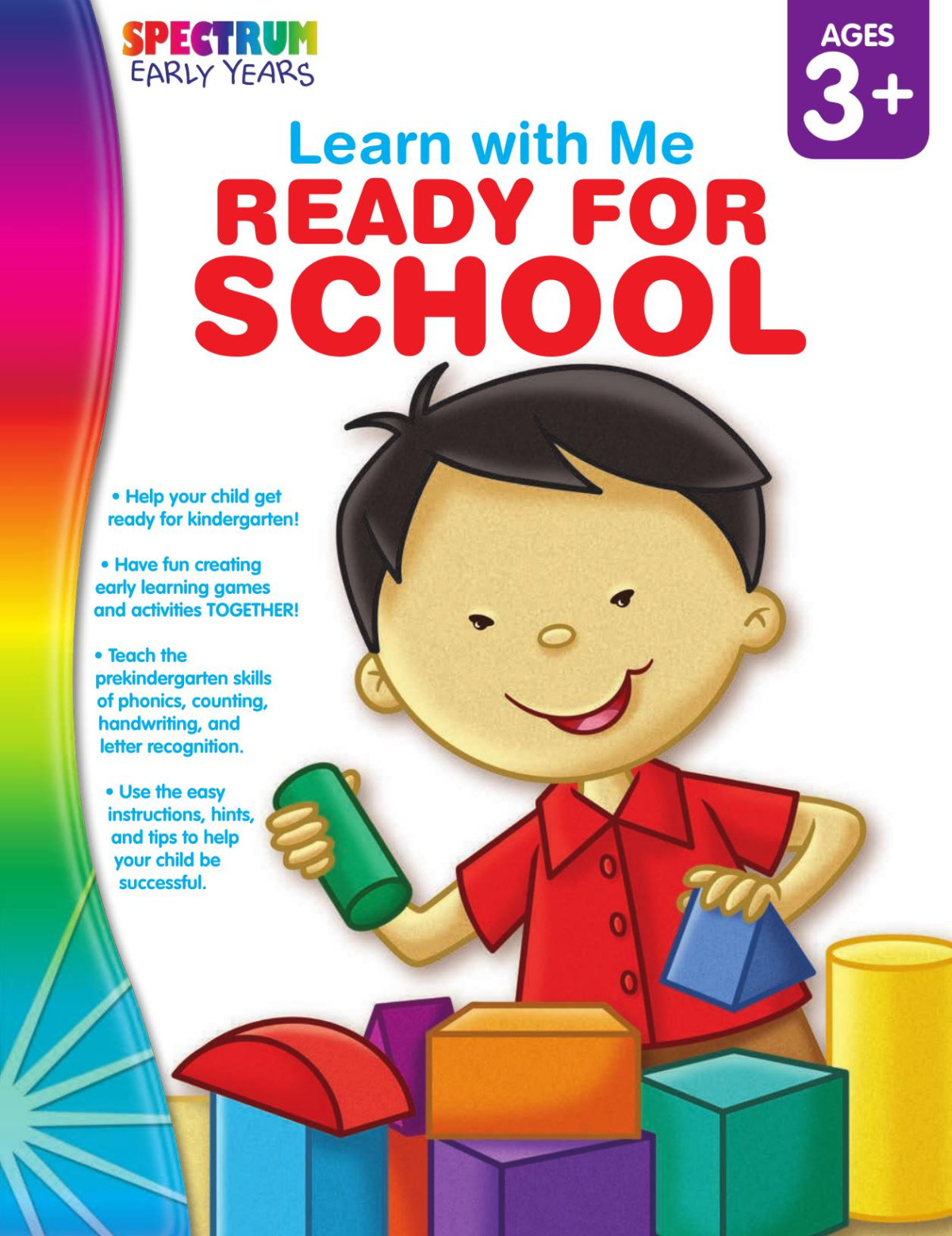 Spectrum Toddler Years Learn With Me Ready For School Ages 3 Spectrum Spectrum
