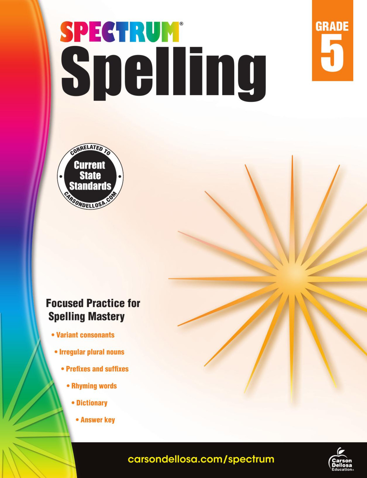 Spectrum Spelling Workbook Grade 5 Spectrum