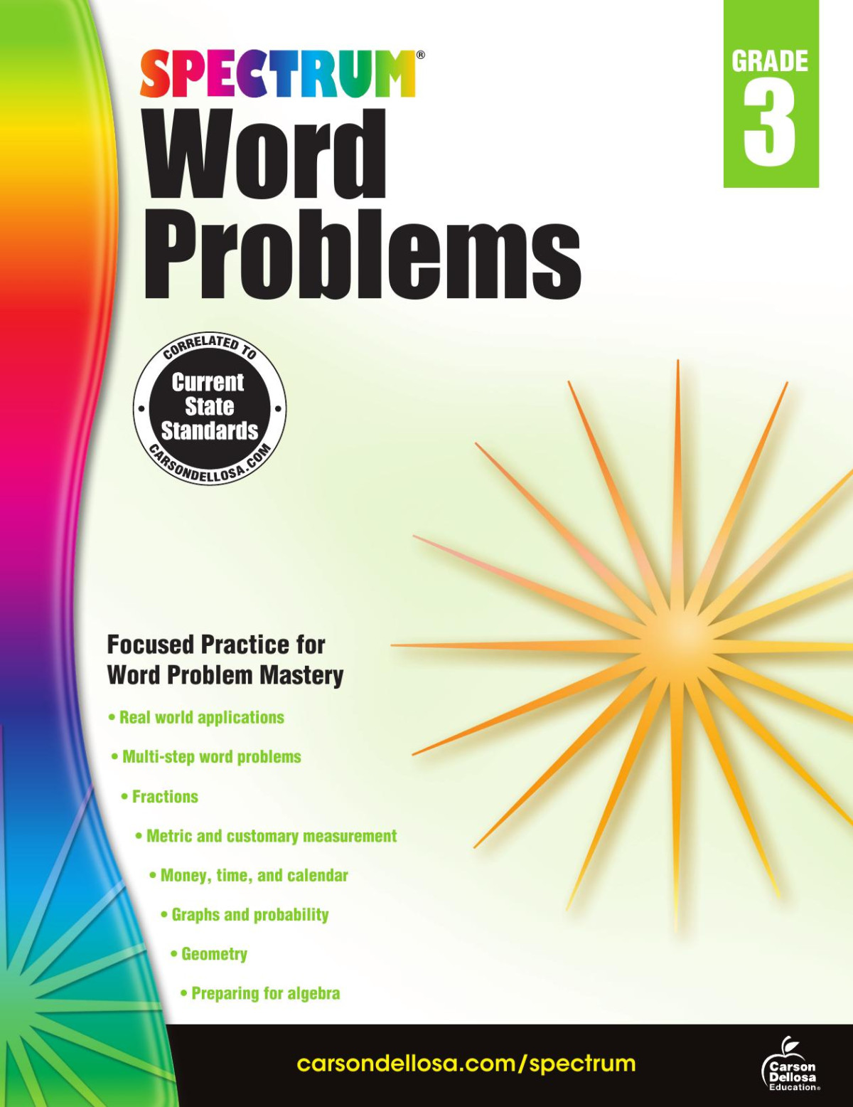 Spectrum Word Problems Grade 3 Spectrum