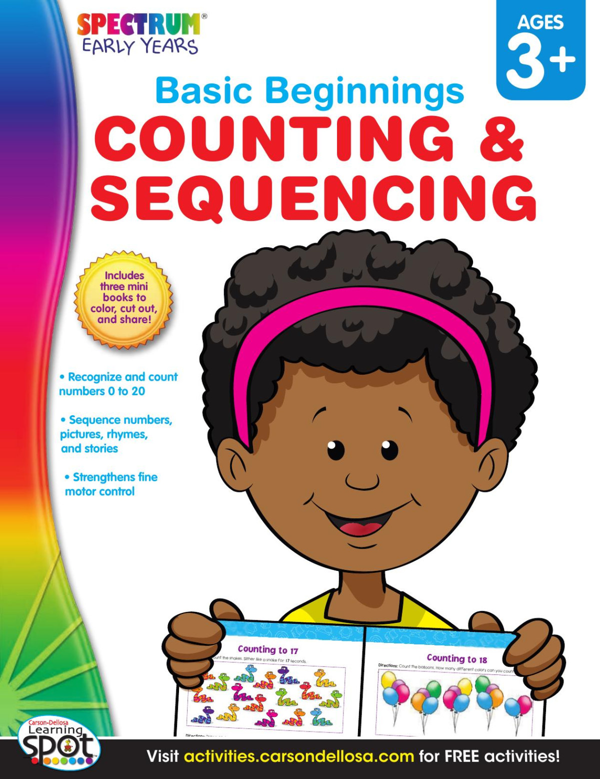 Spectrum Early Years Basic Beginnings Counting Sequencing Ages 3 Spectrum Spectrum