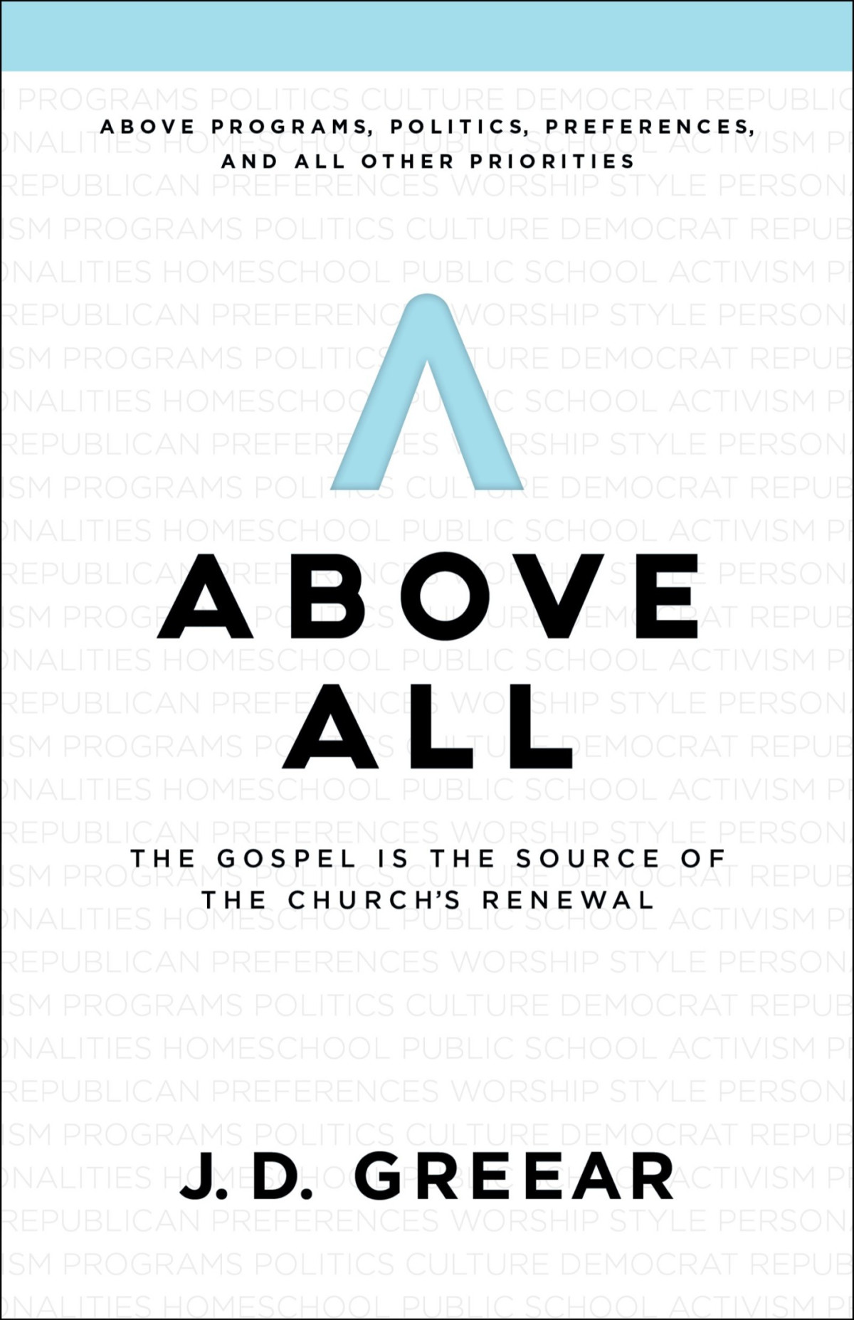 Above All J D Greear Greear J D
