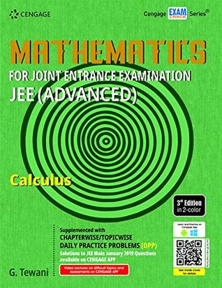 Mathematics For Joint Entrance Examination Jee Advanced Calculus G Tewani