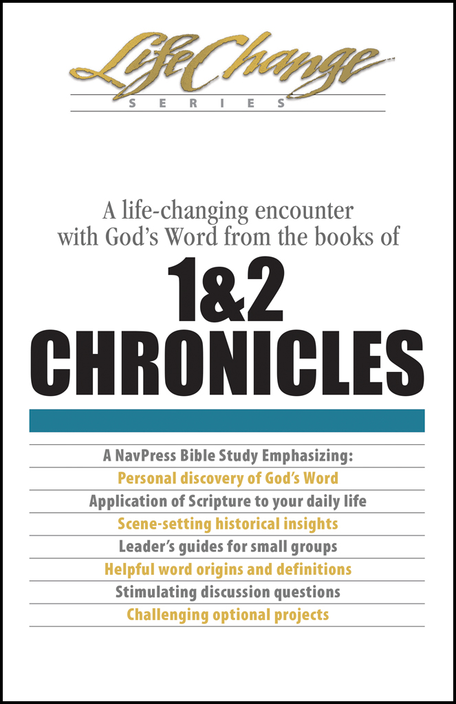 1 And 2 Chronicles The Navigators