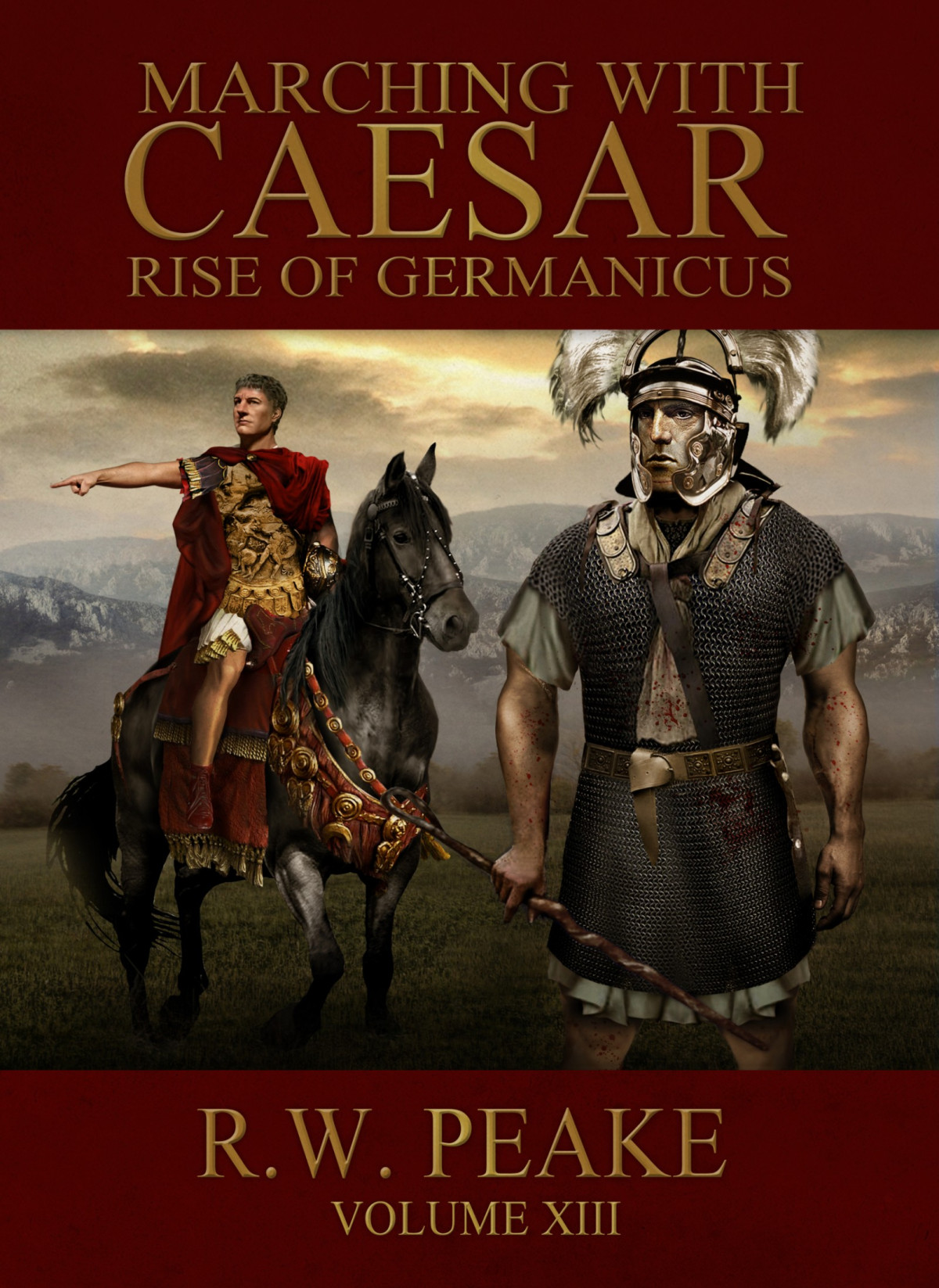 Marching With Caesarrise Of Germanicus Rw Peake Peake Rw
