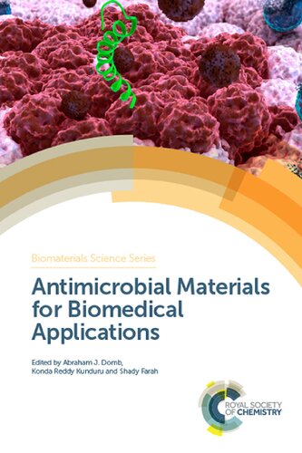 Antimicrobial Materials For Biomedical Applications Issn 1st Edition Konda Reddy Kunduru Editor