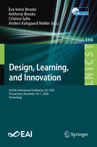 Design Learning And Innovation 5th Eai International Conference Dli 2020 Virtual Event December 1011 2020 Proceedings Eva Irene Brooks