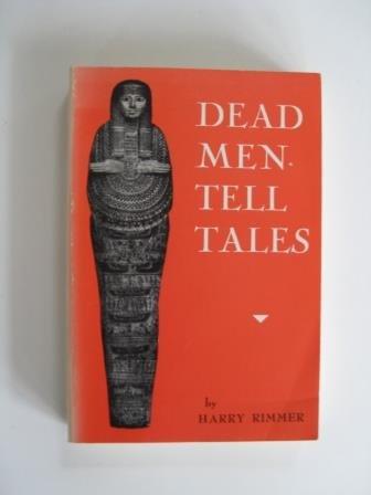 Dead Men Tell Tales Harry Rimmer Rimmer Harry