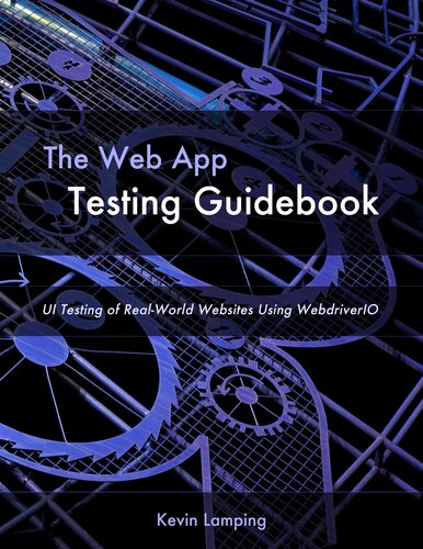 The Web App Testing Guidebook Kevin Lamping