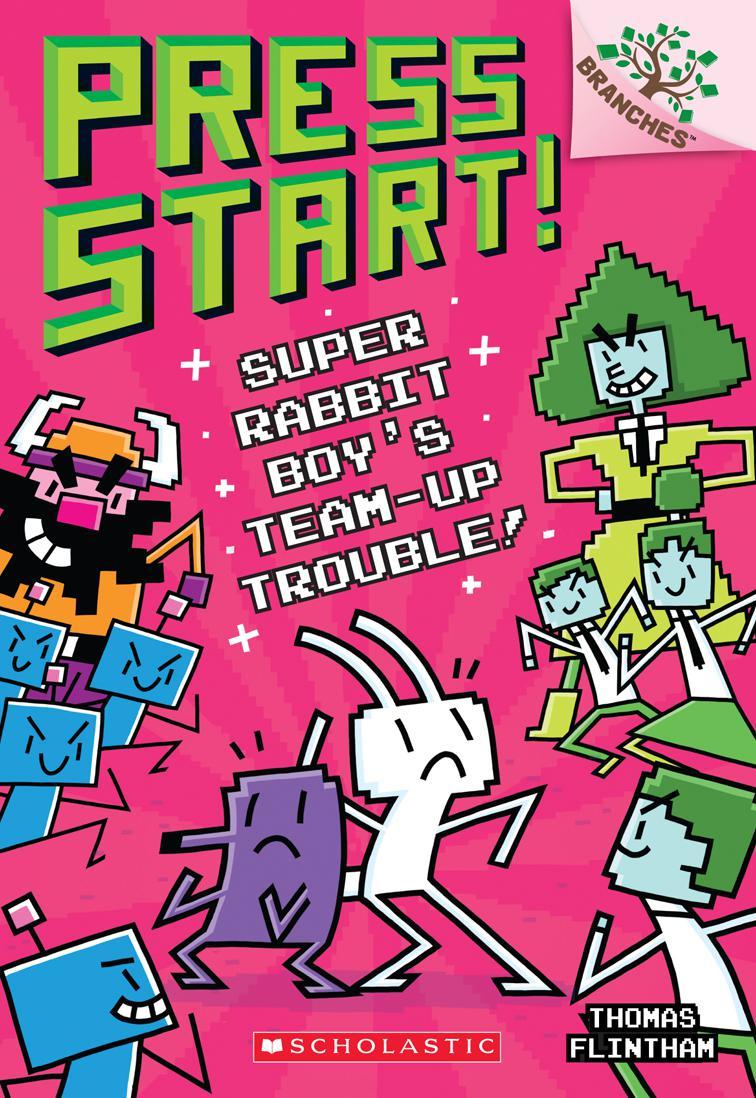 Super Rabbit Boys Teamup Trouble A Branches Book Press Start 10 Thomas Flintham Flintham