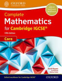 Complete Mathematics For Cambridge Igcse Core Fifth Edition 5th Edition Ian Bettison