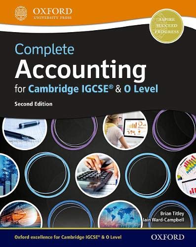 Complete Accounting For Cambridge Igcse R O Level 2nd Revised Edition Brian Titley