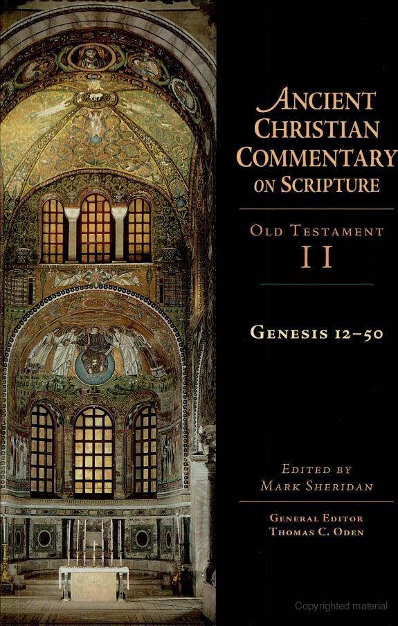 Genesis 1250 Mark Sheridan Thomas C Oden Sheridan Mark Oden
