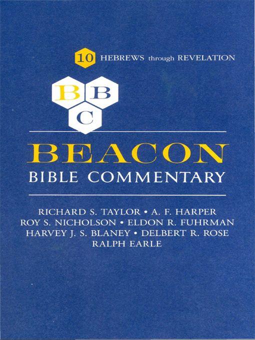 Hebrews Through Revelation Bbc Oscar F Reed Armor D Peisker Reed
