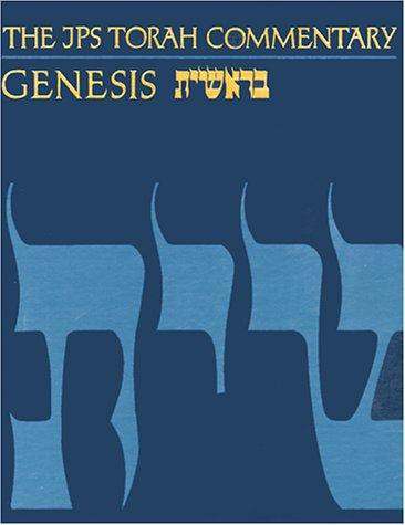 Jps Torah Commentary Genesis Nahum M Sarna Sarna Nahum M