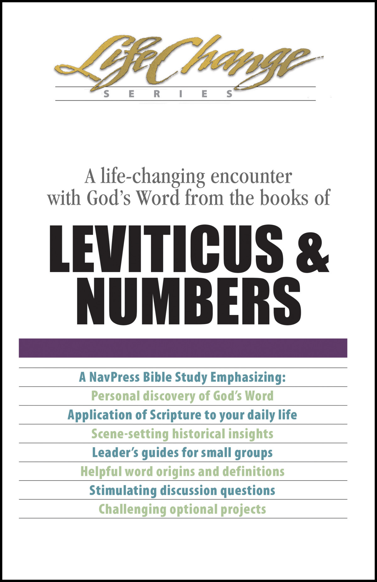 Leviticus Numbers Navigators The