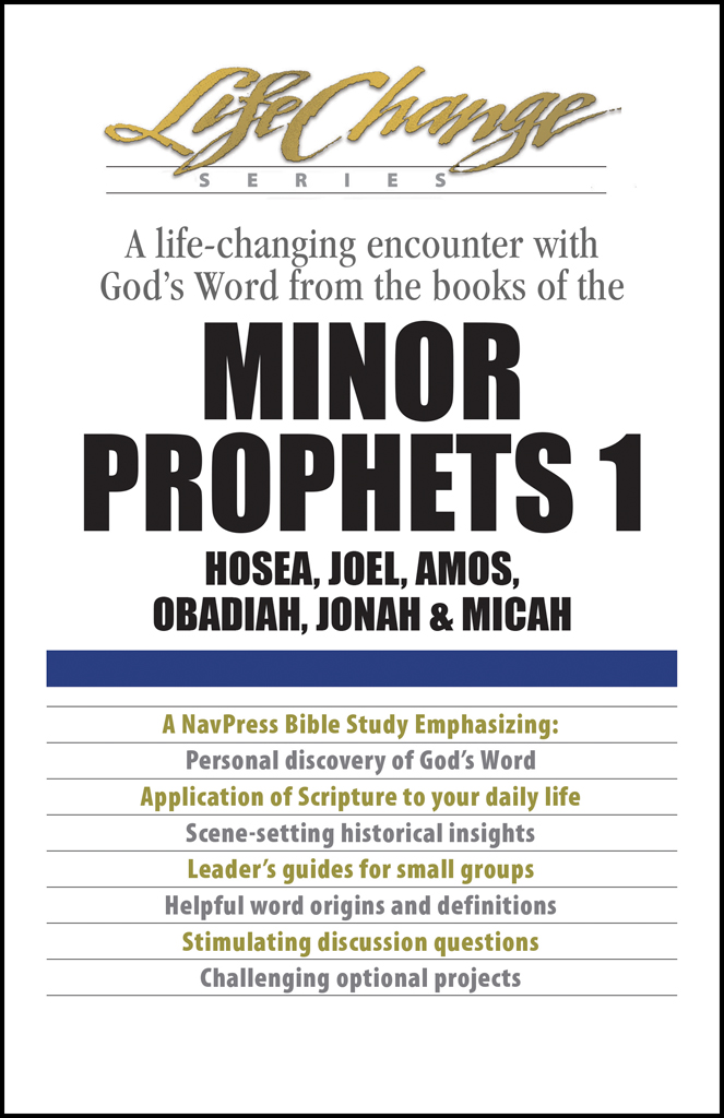 Minor Prophets 1 Navigators The