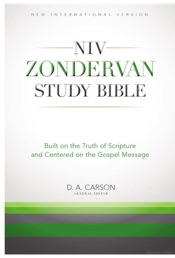 Niv The Niv Zondervan Study Bible Ebook Built On The Truth Of Scripture And Centered On The Gospel Message Zondervan Zondervan