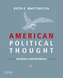 American Political Thought 1st Edition Whittington Keith E