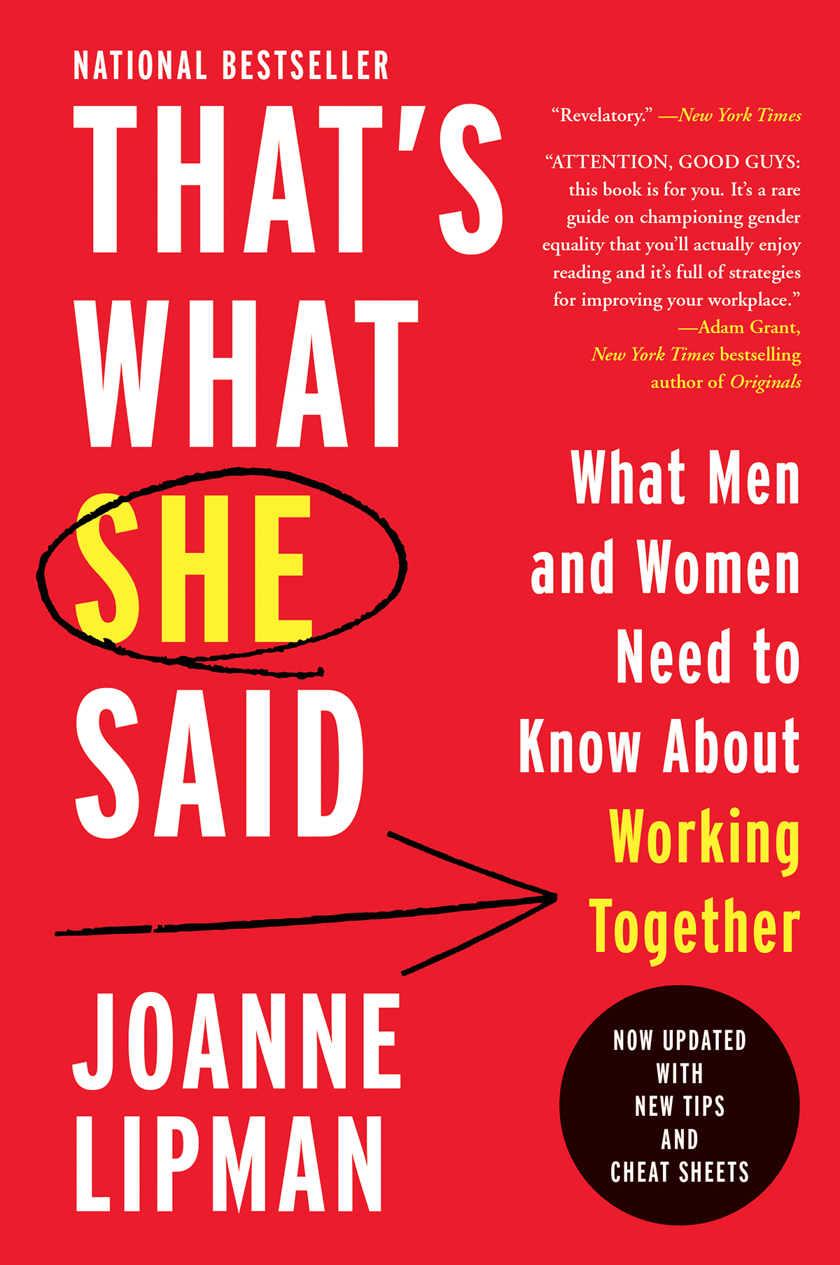 Thats What She Said Joanne Lipman