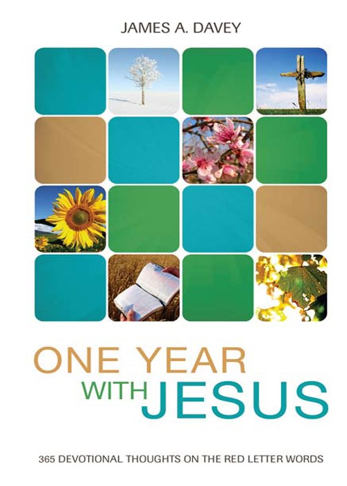 One Year With Jesus Journal Daily Encouragement From The Words Of Christ James A Davey Davey