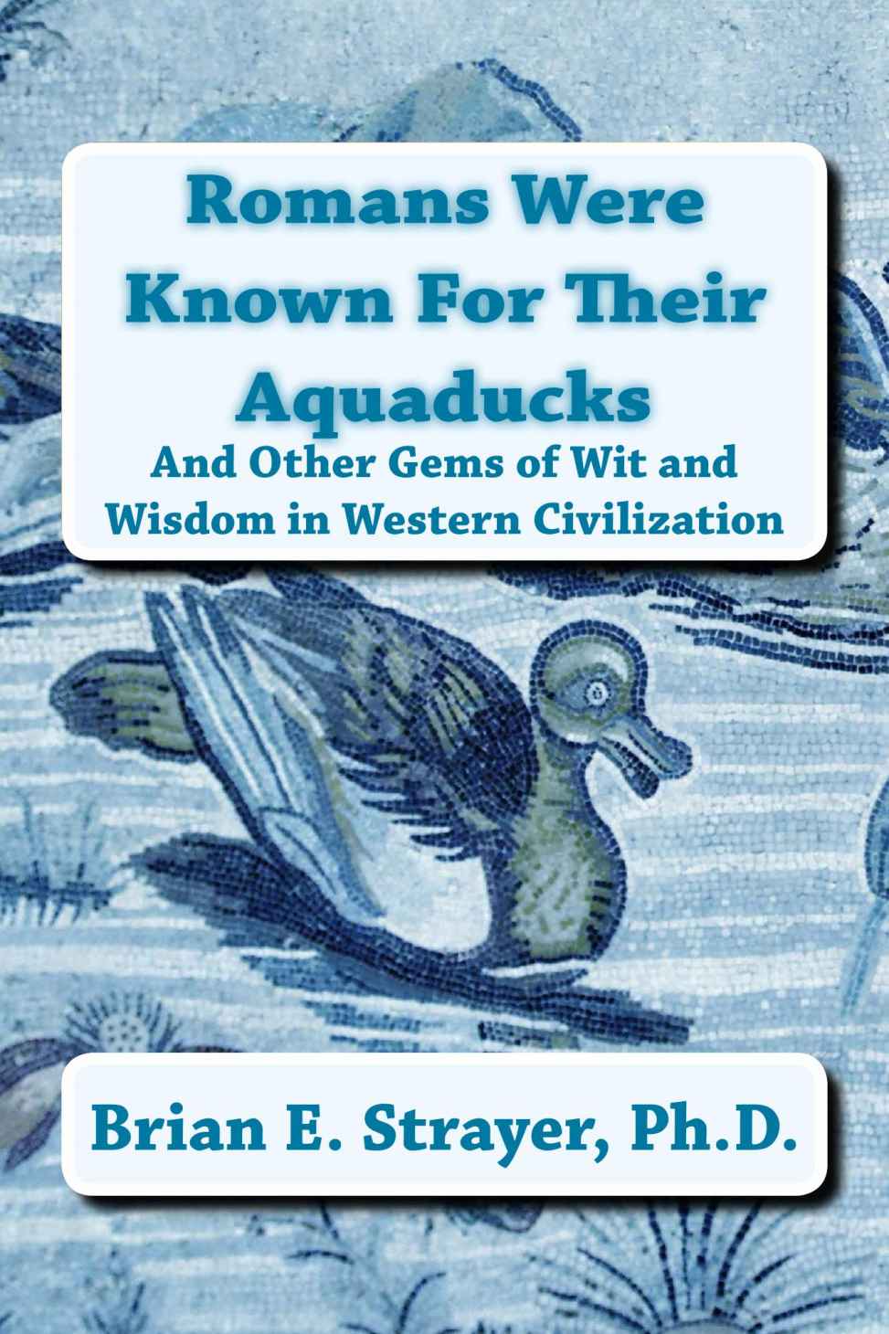 Romans Were Known For Their Aquaducks And Other Gems Of Wit And Wisdom In Western Civilization Brian E Strayer Strayer