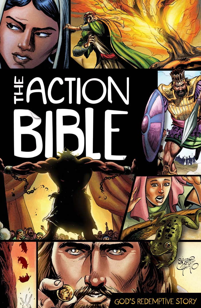 The Action Bible Gods Redemptive Story Action Bible Series Revised Sergio Cariello