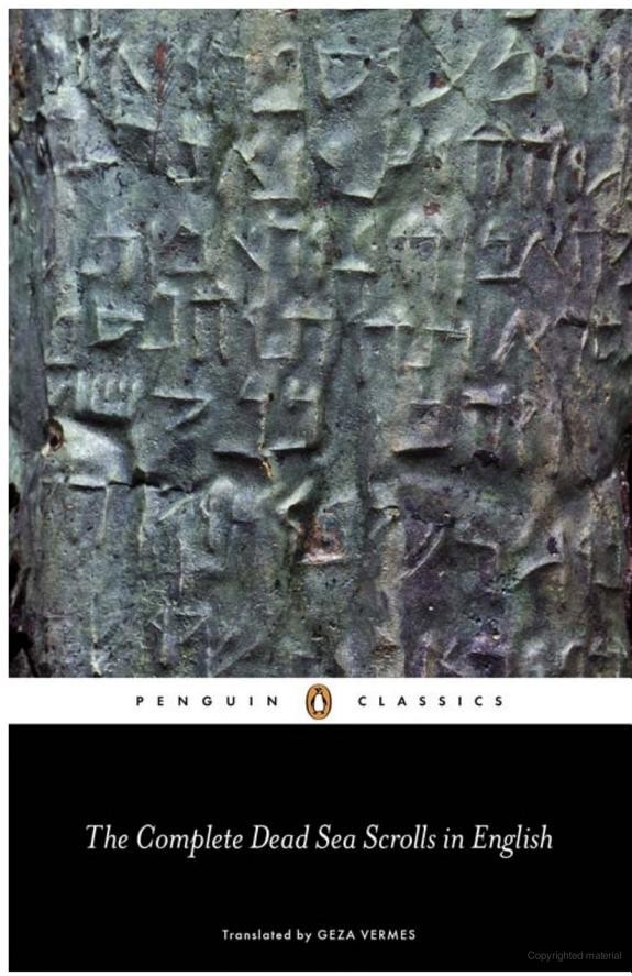 The Complete Dead Sea Scrolls In English 7th Edition Geza Vermes Vermes