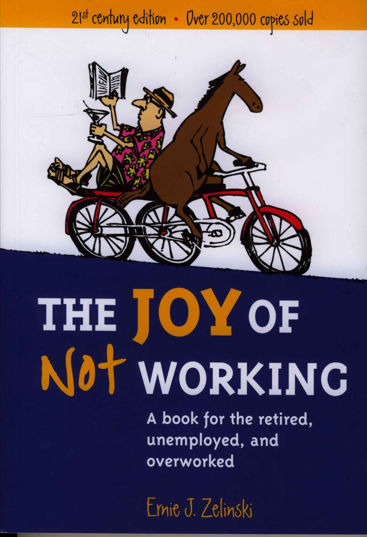 The Joy Of Not Working A Book For The Retired Employed And Overworked Ernie J Zelinski Zelinski
