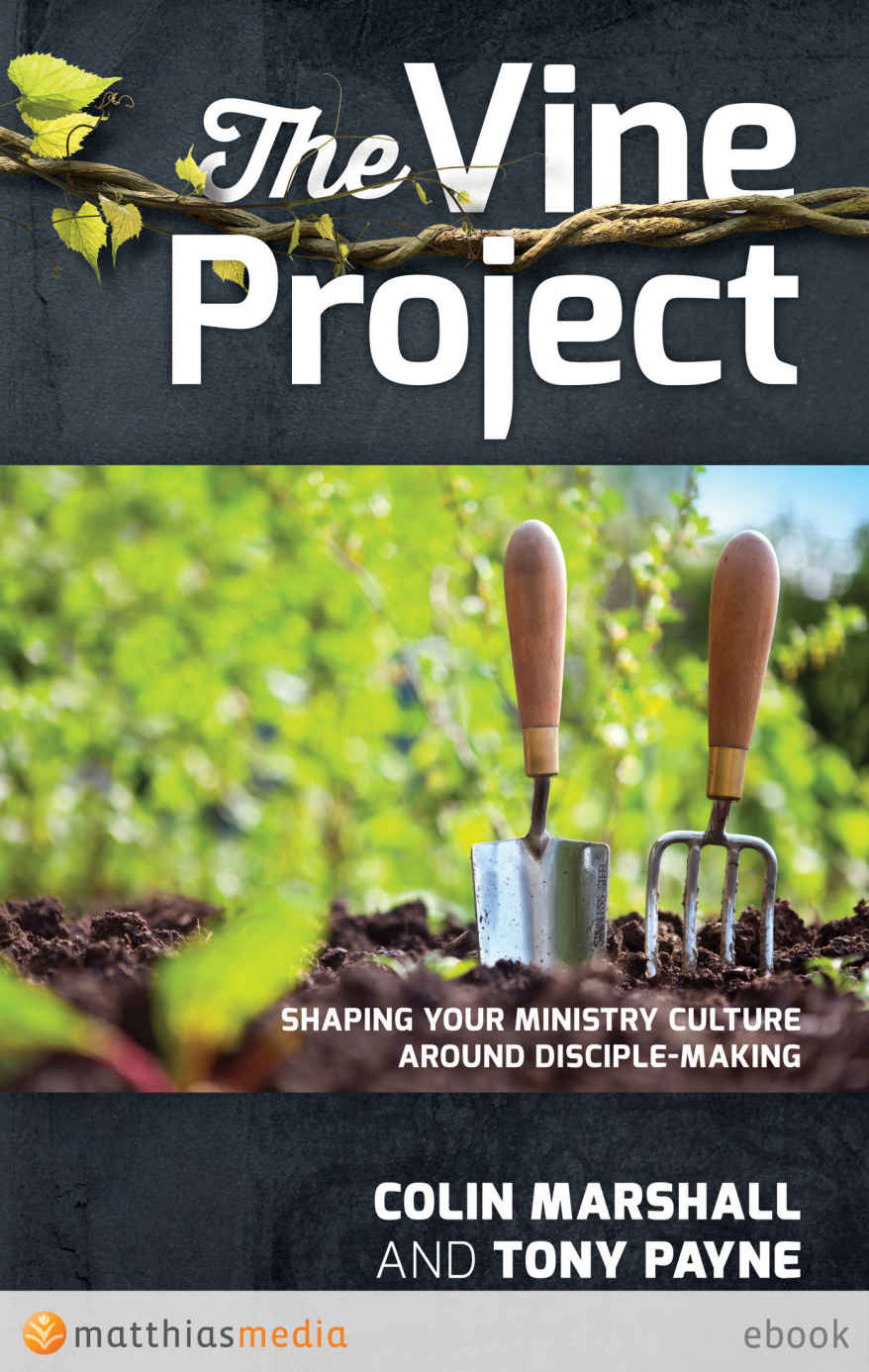 The Vine Project Shaping Your Ministry Culture Around Disciplemaking Tony Payne Colin Marshall Payne