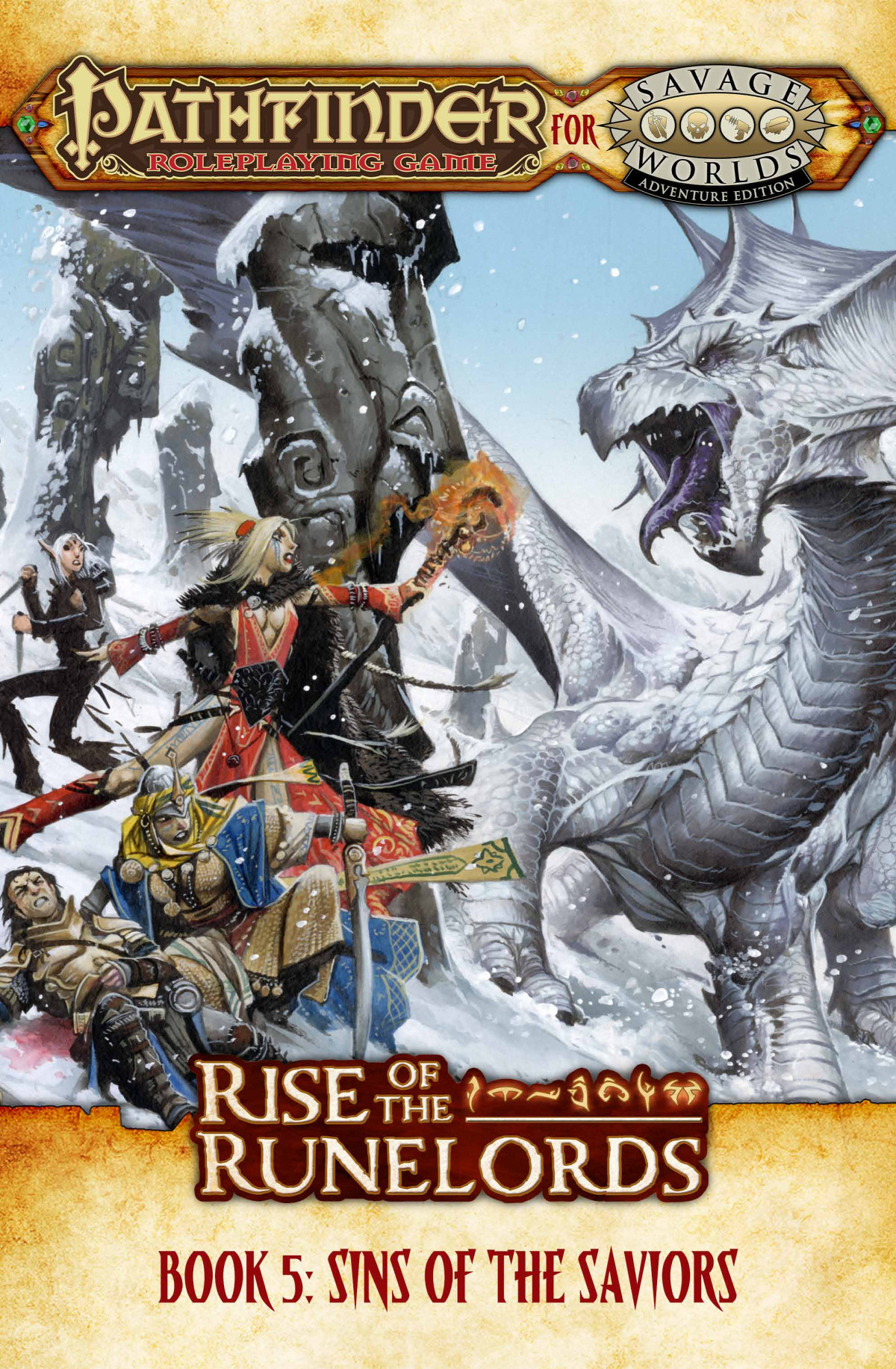 Pathfinder For Savage Worlds Rise Of The Runelords Book 5 Sins Of The Saviors I Michael Barbeau
