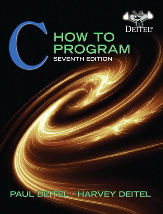 C How To Program Paul Deitel Harvey Deitel