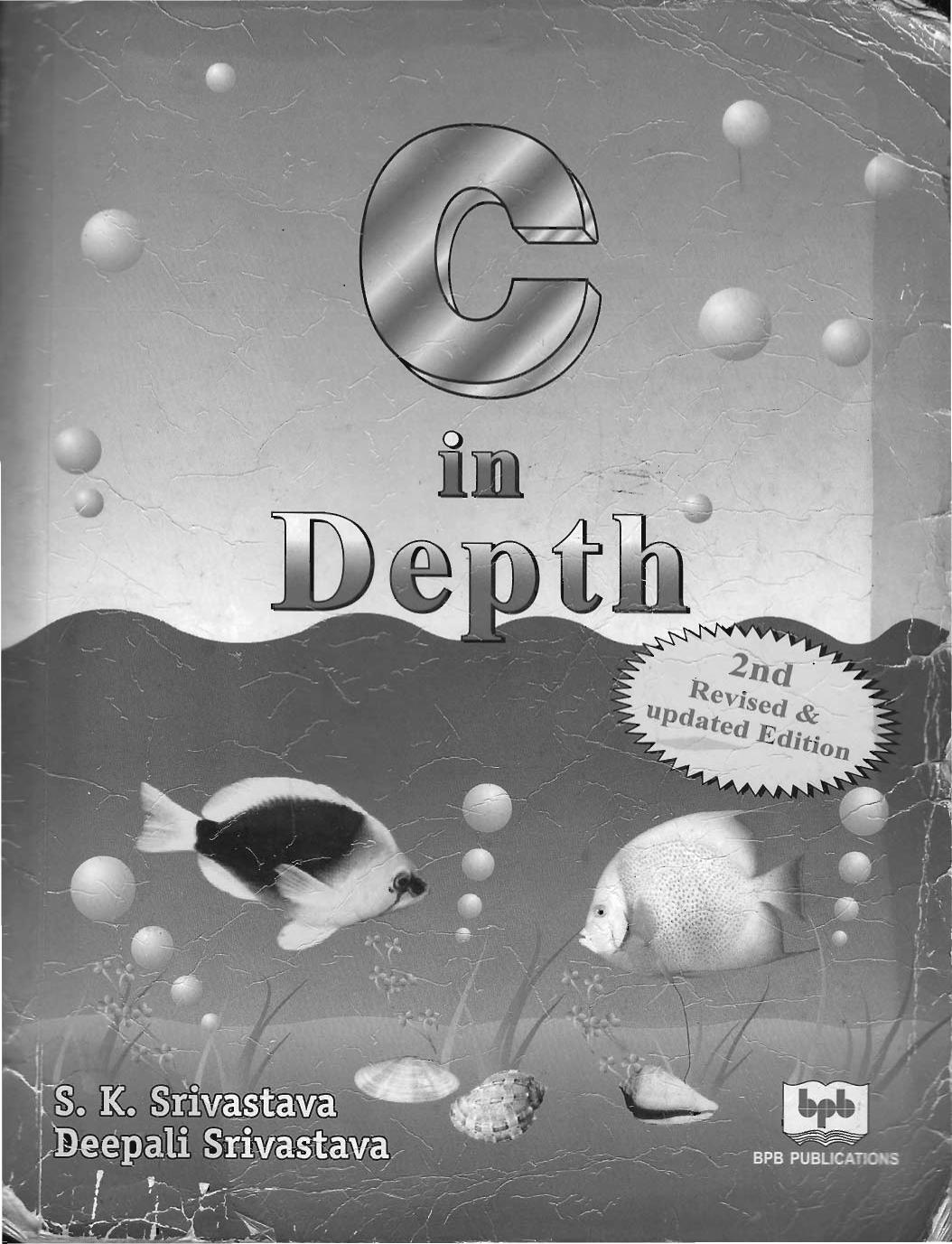 C In Depth 2nd Edition Sk Srivastava Deepali Srivastava