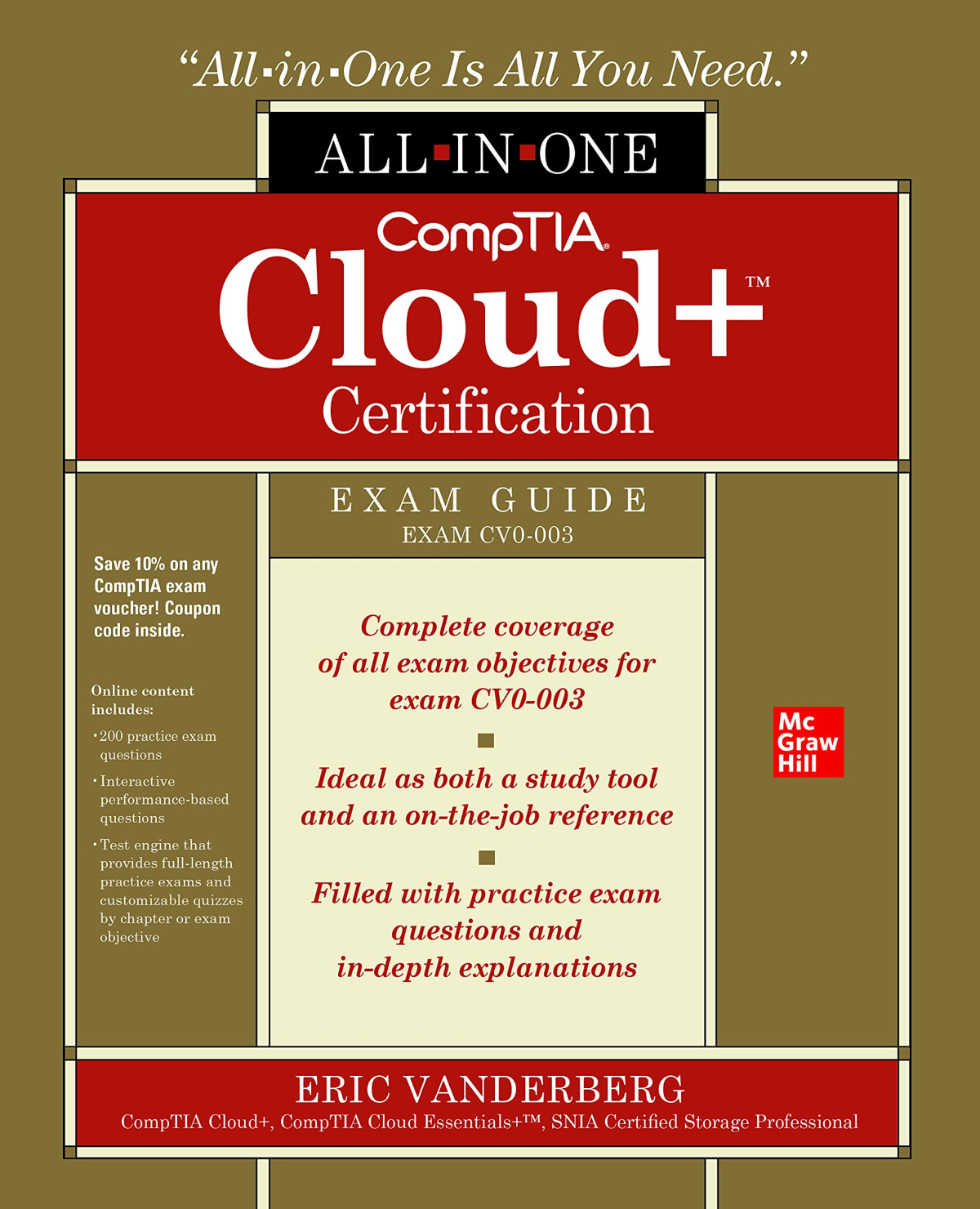 Comptia Cloud Certification Allinone Exam Guide Exam Cv0003 Eric Vanderburg