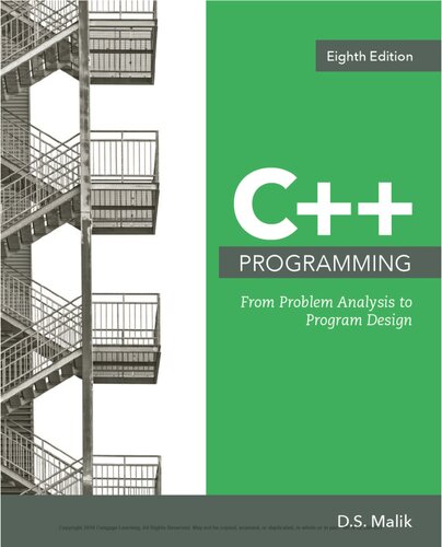 C Programming From Problem Analysis To Program Design 8th Edition Ds Malik